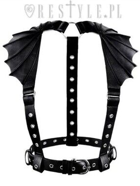Restyle Goth Bat Wing Harness
